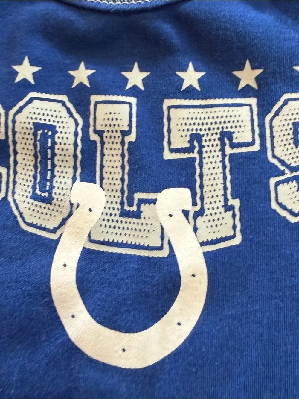 NFL Team Indianapolis Colts Onesie Sz 3-6M